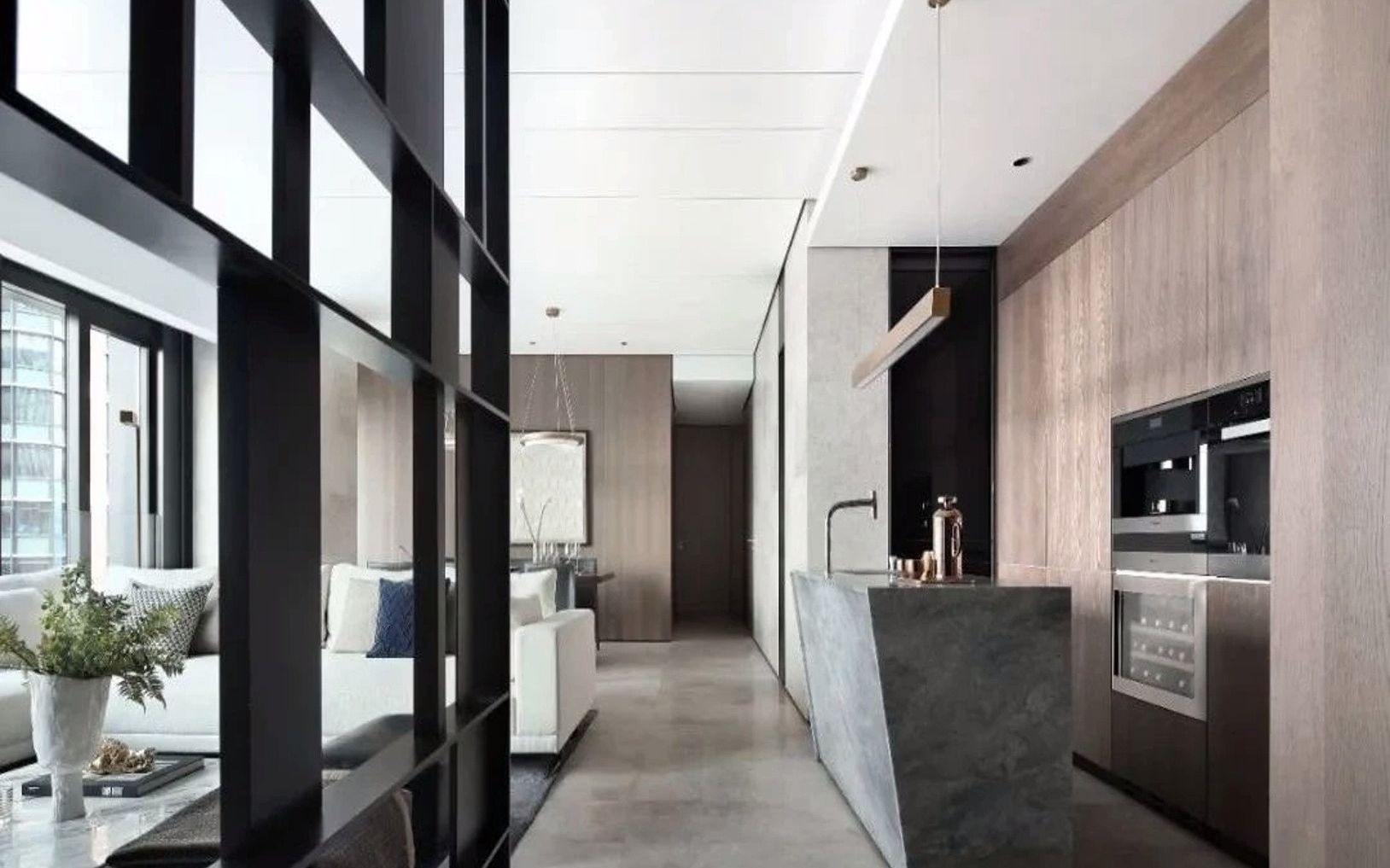 李玮珉设计作品洗手台 #样板间案例 成都豪宅华商.