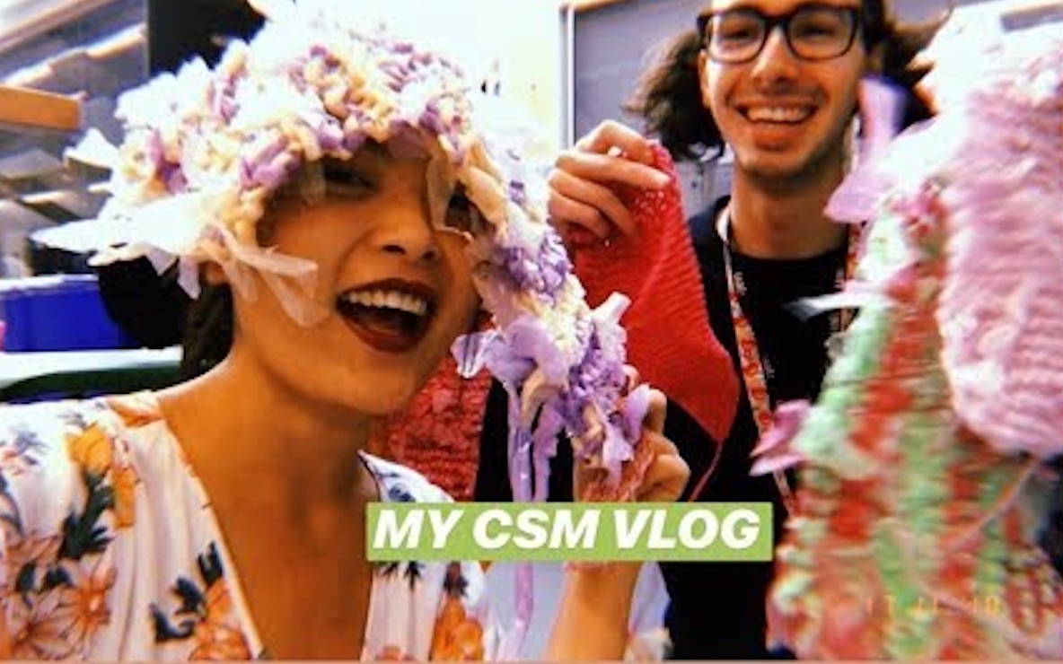 【CSM VLOG17】和我一起过一周 英国服装设计留学生日常 很多个人生第一次发生了 谈一谈LOVE CSM 圣马丁 伦敦艺术大学 世界顶尖服设校园生活和感悟...