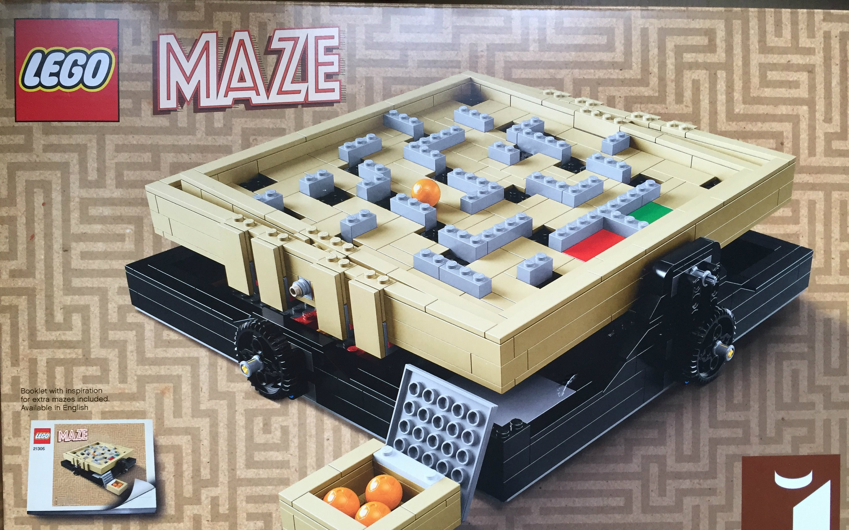 LEGO 妹子!【误】 MAZE 21305 乐高可动滚球迷宫!哔哩哔哩bilibili