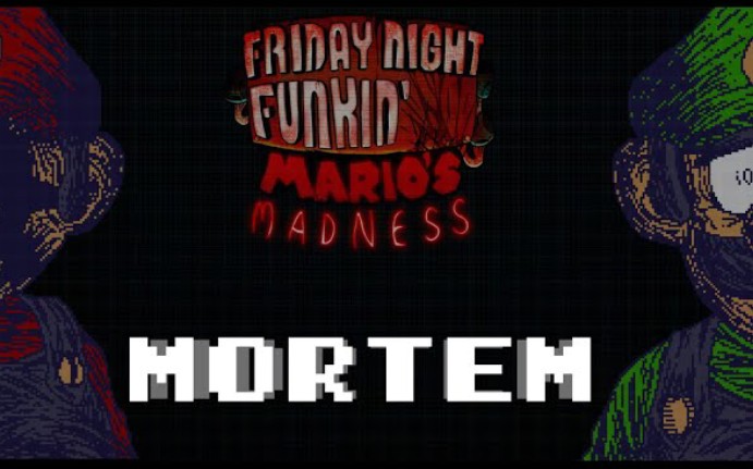 MORTEM  FNF: MARIOS MADNESS V2 UST哔哩哔哩bilibili