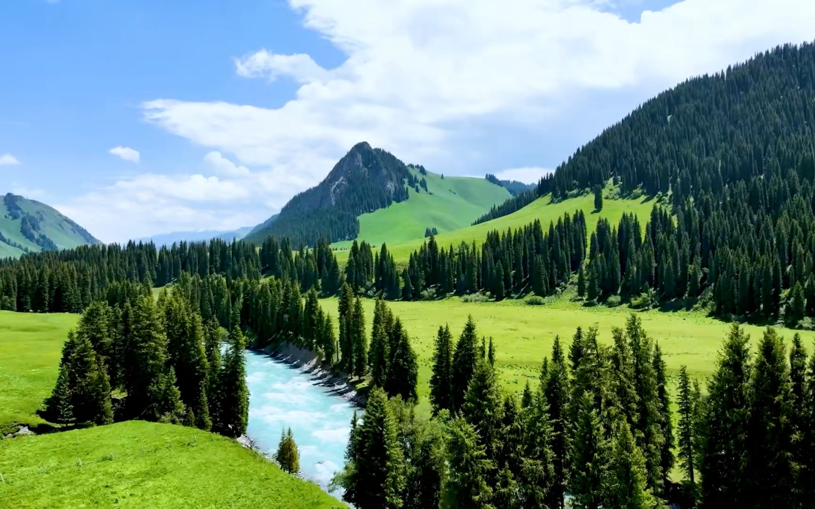 沿着独库公路穿过天山,最爱伊犁河谷!