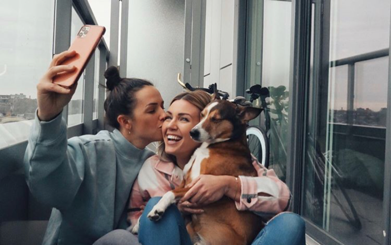 【steph and kristen】隔离在家念土味情话的s和被盗用信息注册tinder