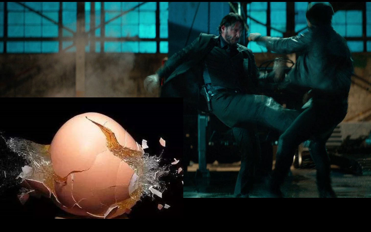 [john wick]西装暴徒baba yaga教你"致命打鸡"!