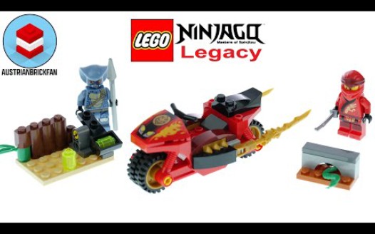 乐高幻影忍者71734凯的刀锋转轮机车速组评测