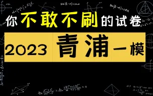 Download Video: 2023届青浦区高三一模数学19