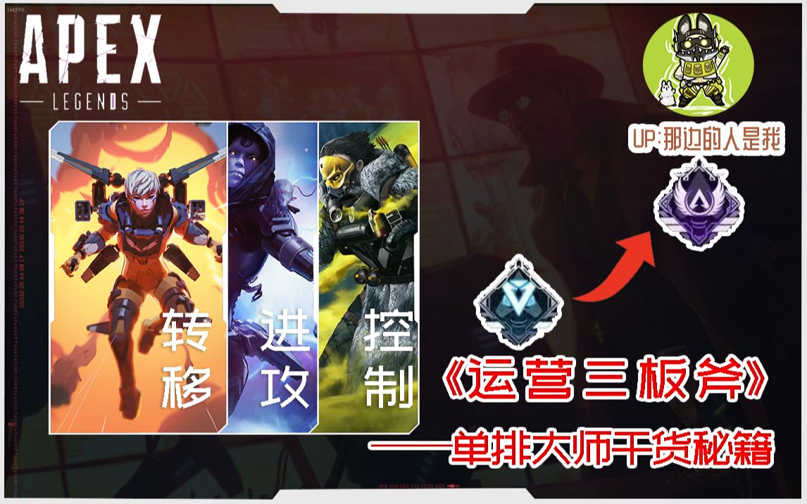 【APEX大局观】顶级干货<运营三板斧> 运营基本理念APEX英雄技巧