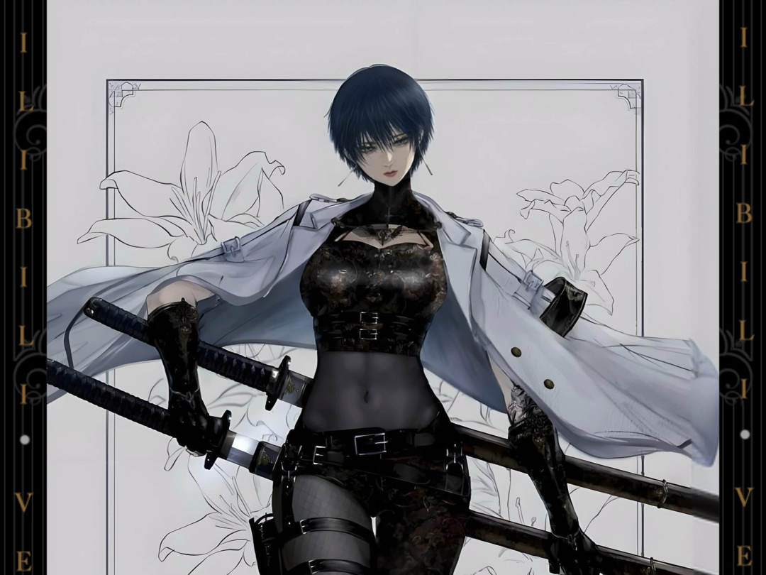 黑衣女剑士的秘密武器!