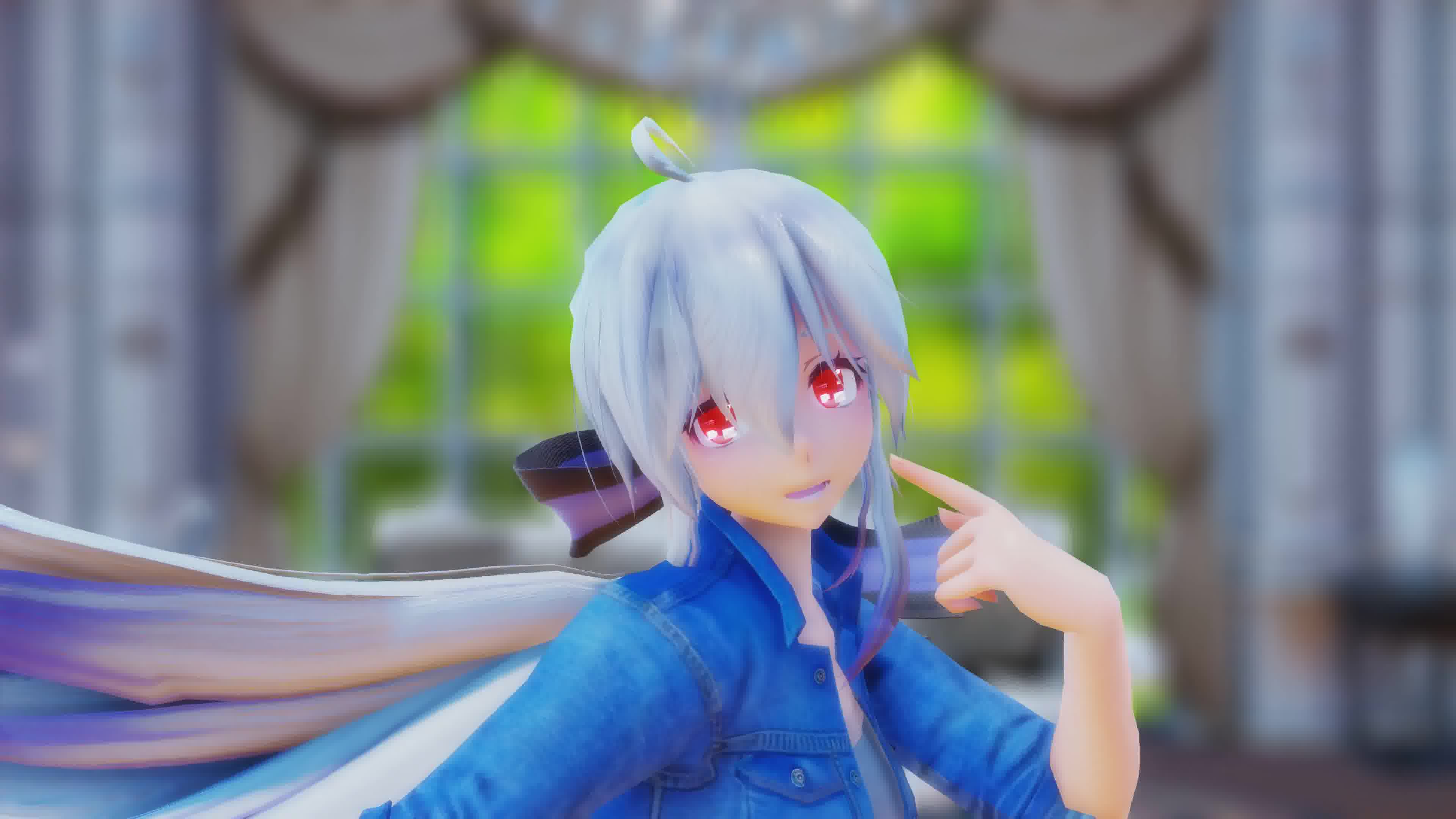 【4k | ray-mmd】チーズケーキクライシス (haku yowane)