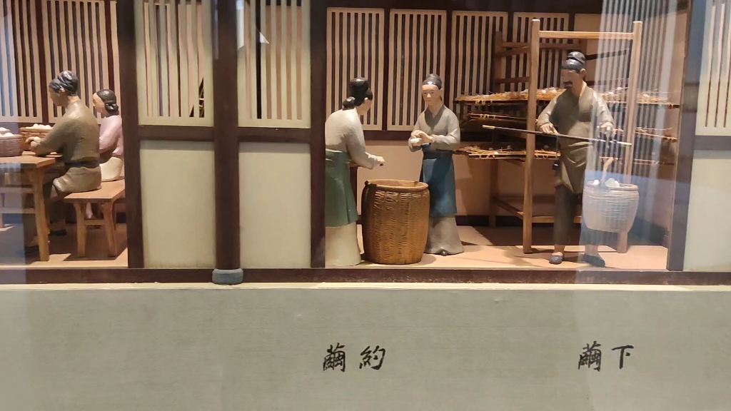 丝绸制作过程