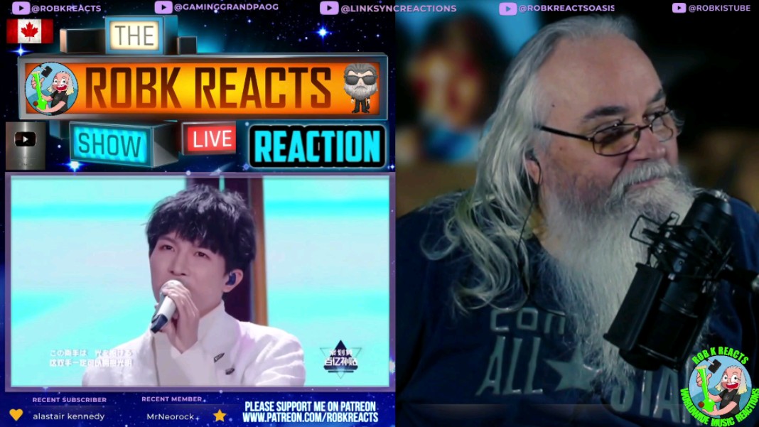 【周深】与你同在 千与千寻 白胡子大叔reaction周深深情演唱