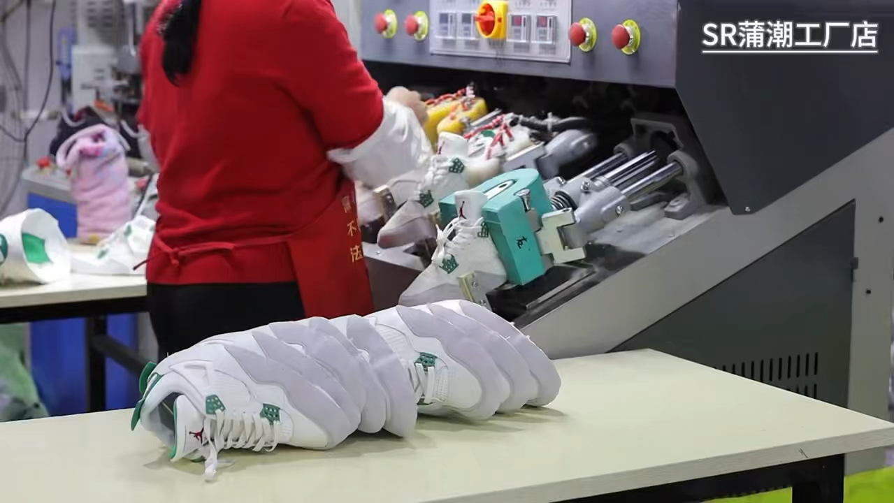 莆田鞋工厂成型流水线全过程