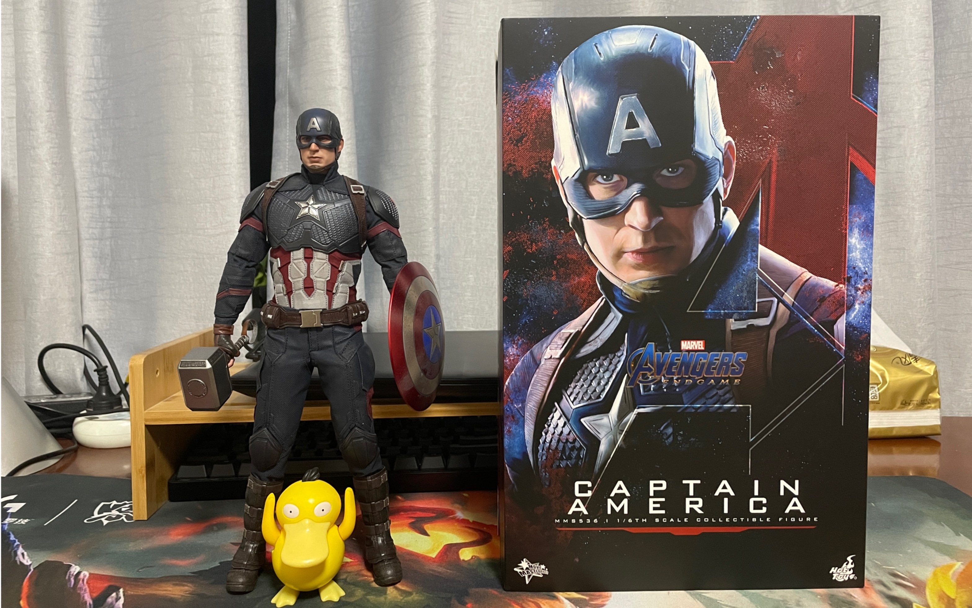 hottoys 美国队长 7.0 开箱