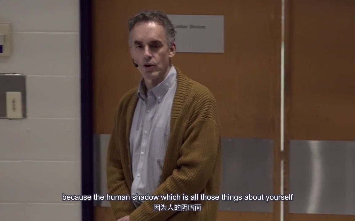 [图]【Jordan Peterson】心理学教授：学会残忍，是一种保护自己的能力（中英字幕）