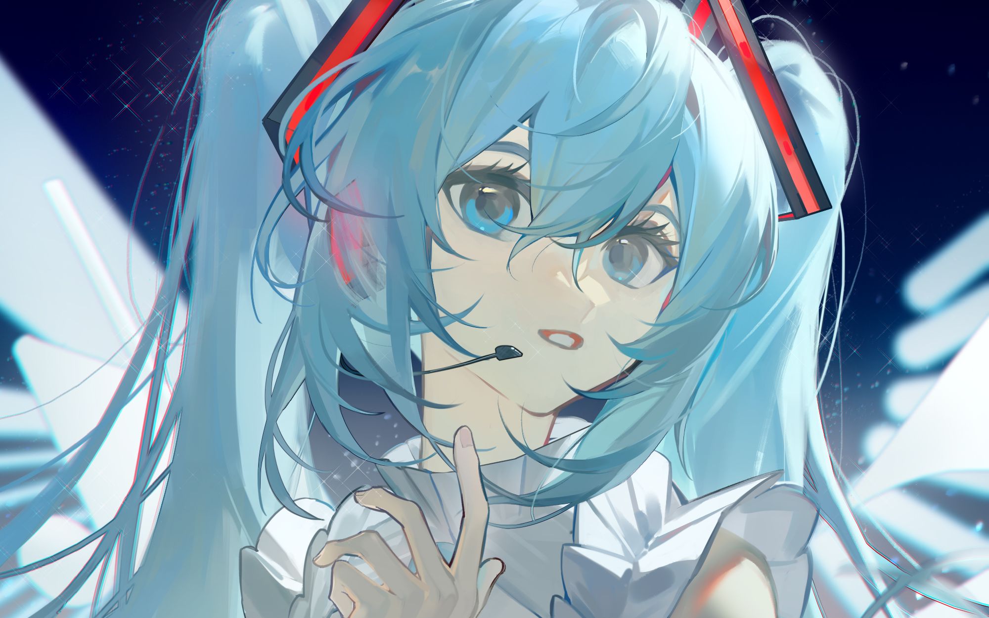 【绘画过程】miku16th头像哔哩哔哩bilibili