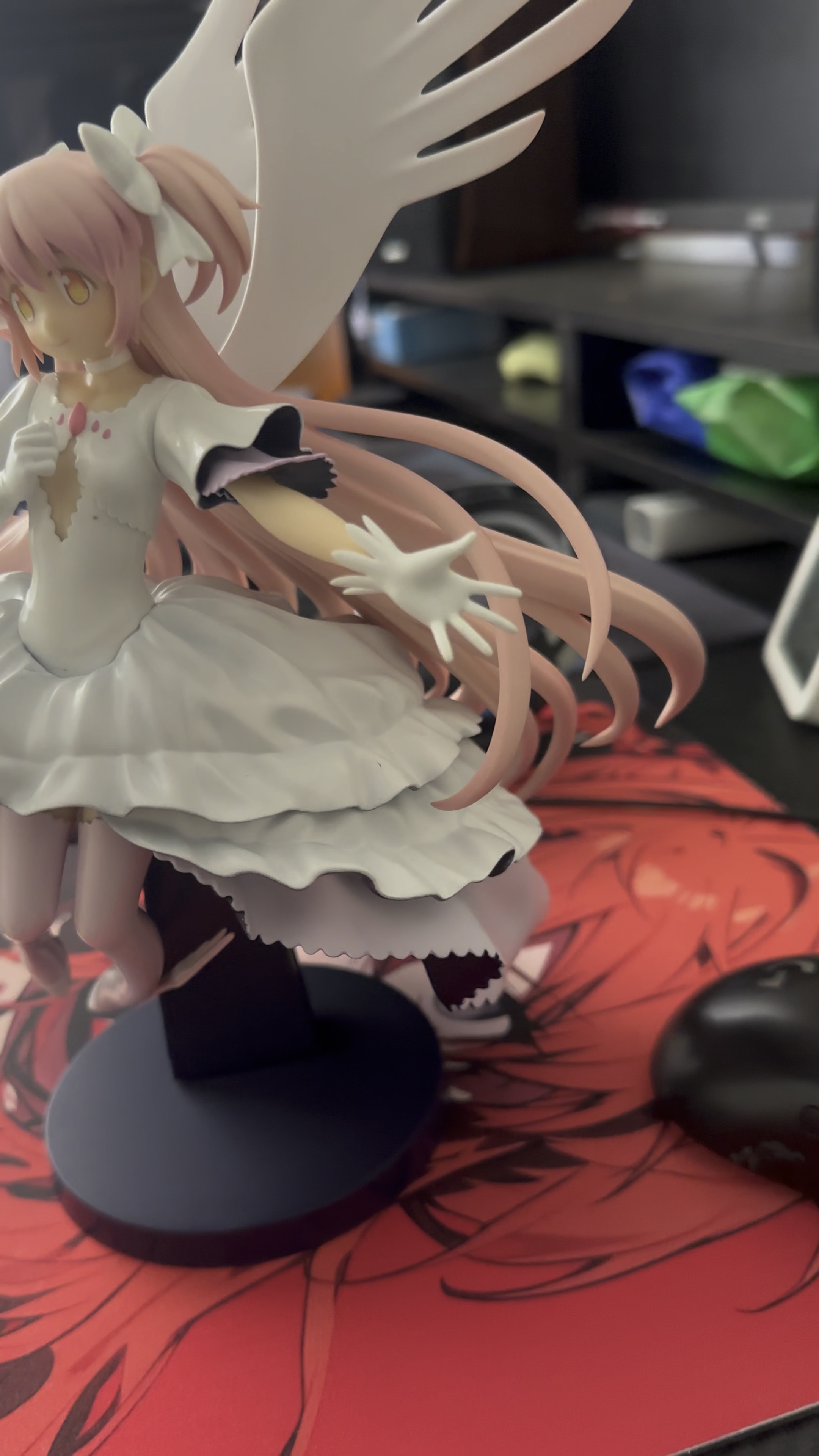 开箱视频】banpresto evolve 魔法少女小圆 终极圆神&恶魔焰 景品手办