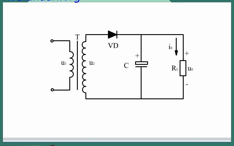 112.电容滤波电路哔哩哔哩bilibili