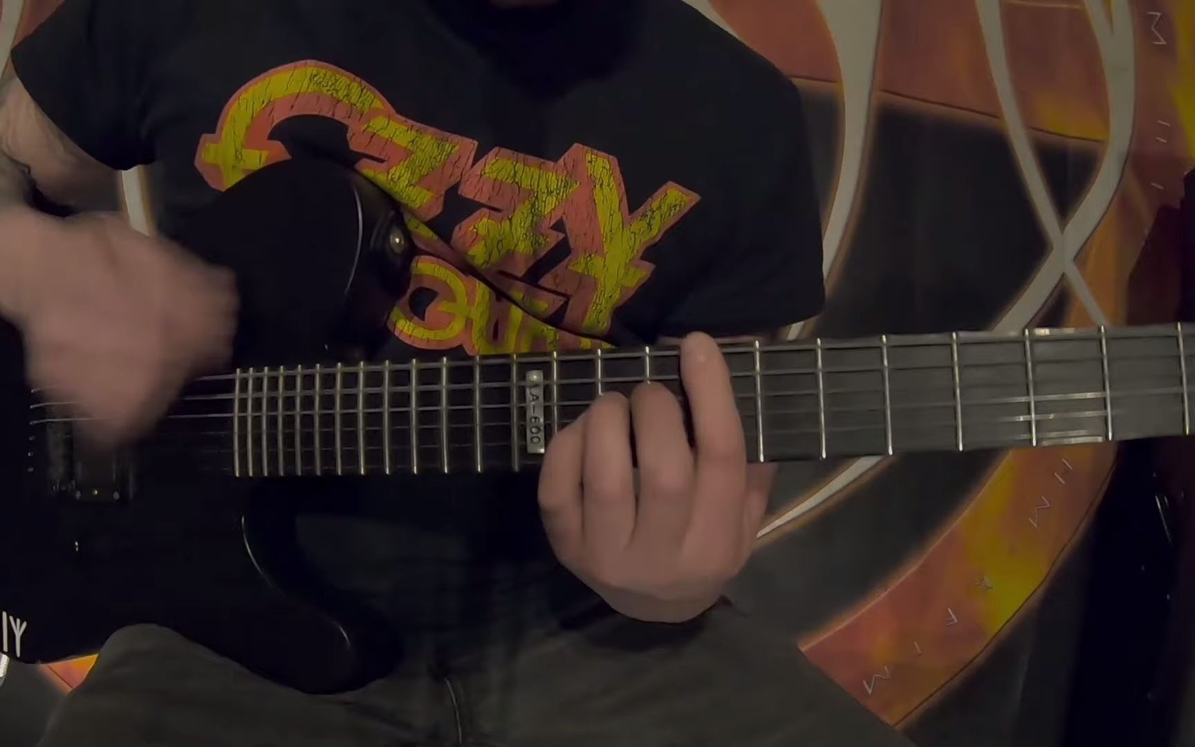 瑞典维京黑金属民谣金属乐队manegarmulvhj01rtatguitarplaythrough