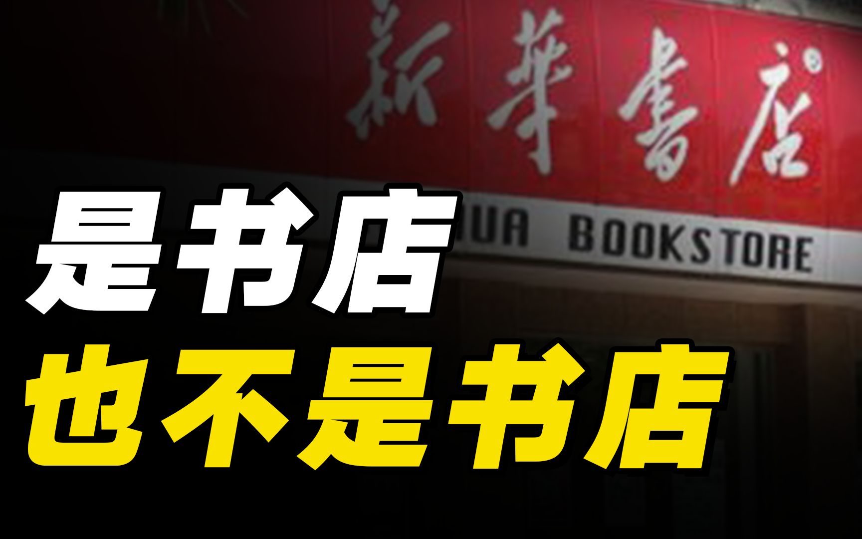 隐秘的角落,84年一直亏钱?新华书店存在的意义到底是什么?哔哩哔哩bilibili