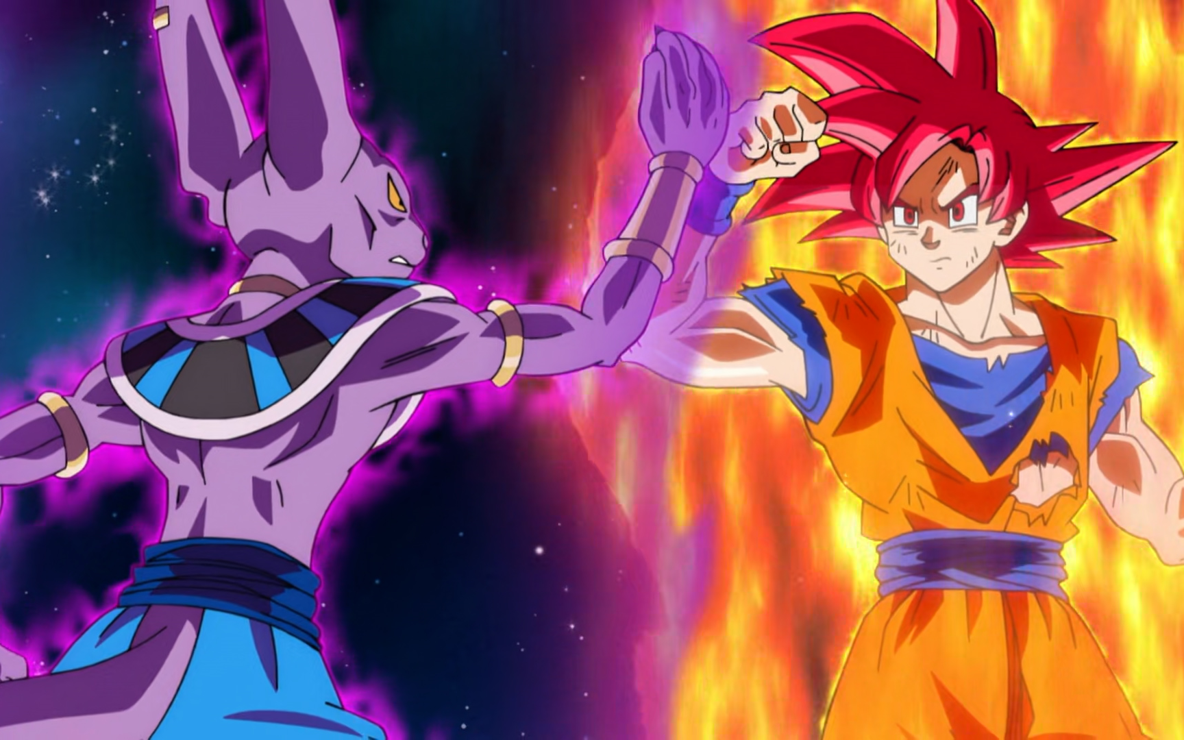 【神与神篇】悟空vs比鲁斯!_哔哩哔哩_bilibili