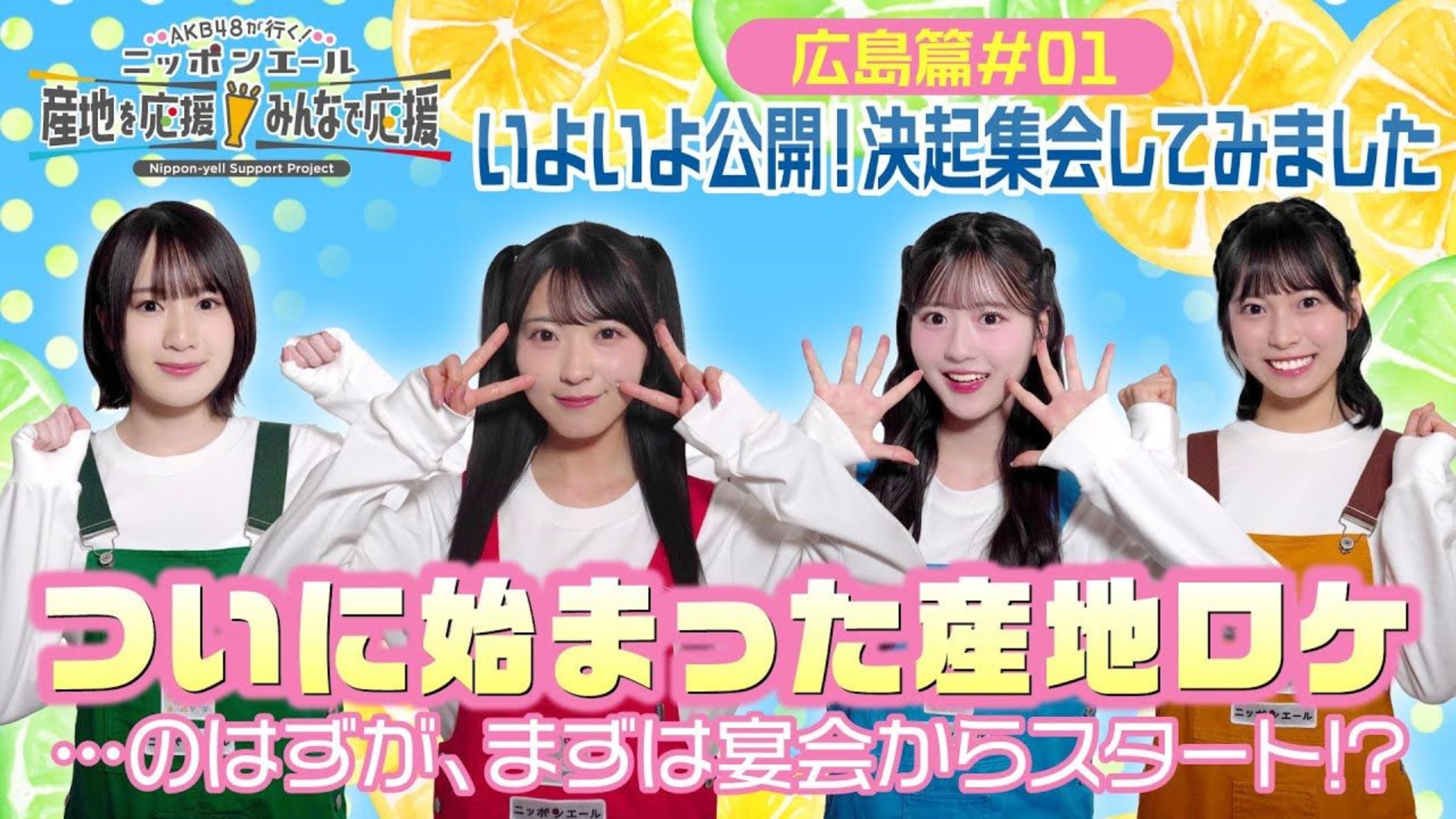【中字】AKB48出发！广岛篇第1回 『终于正式发表！在广岛集合！』（凉信组）