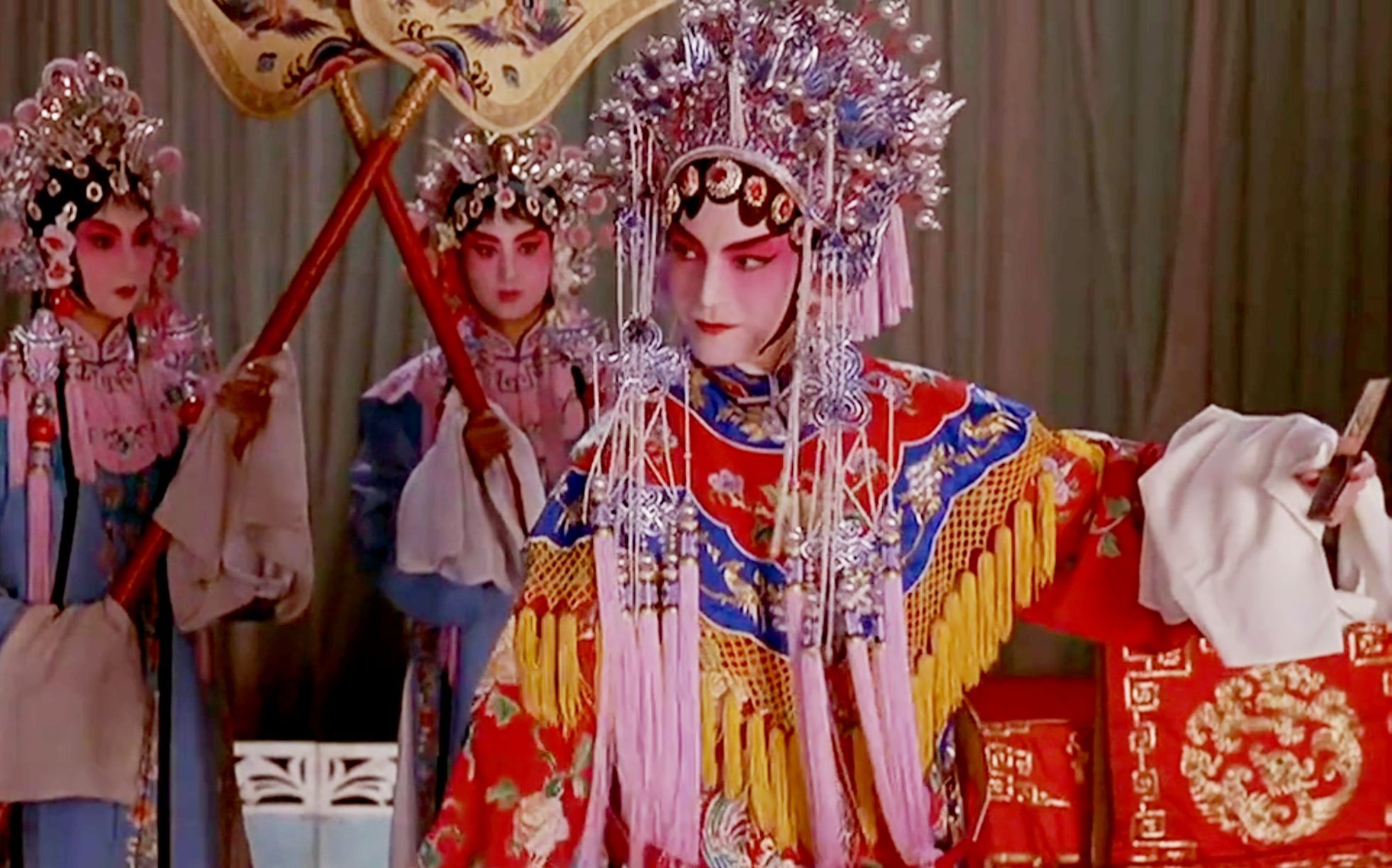 尊龙唱京剧1995年北京电视台春晚贵妃醉酒选段1080p