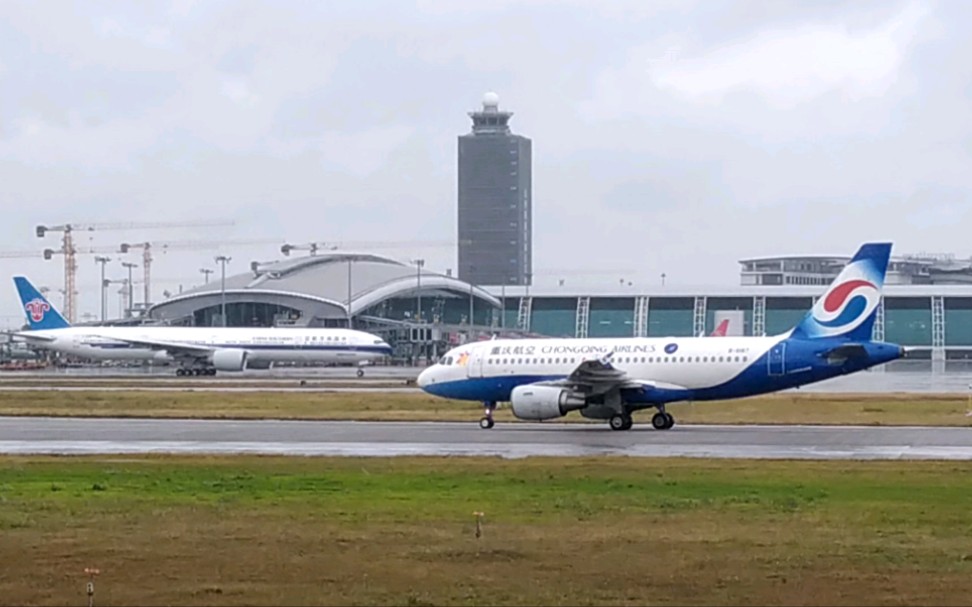 youku重庆航空空客a319115b6187cz2630次神农架广州广州白云国际机场