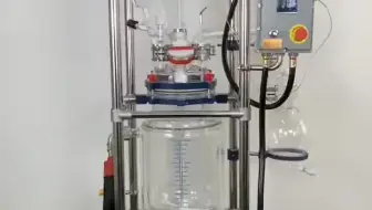 20L jacketed glass reactor