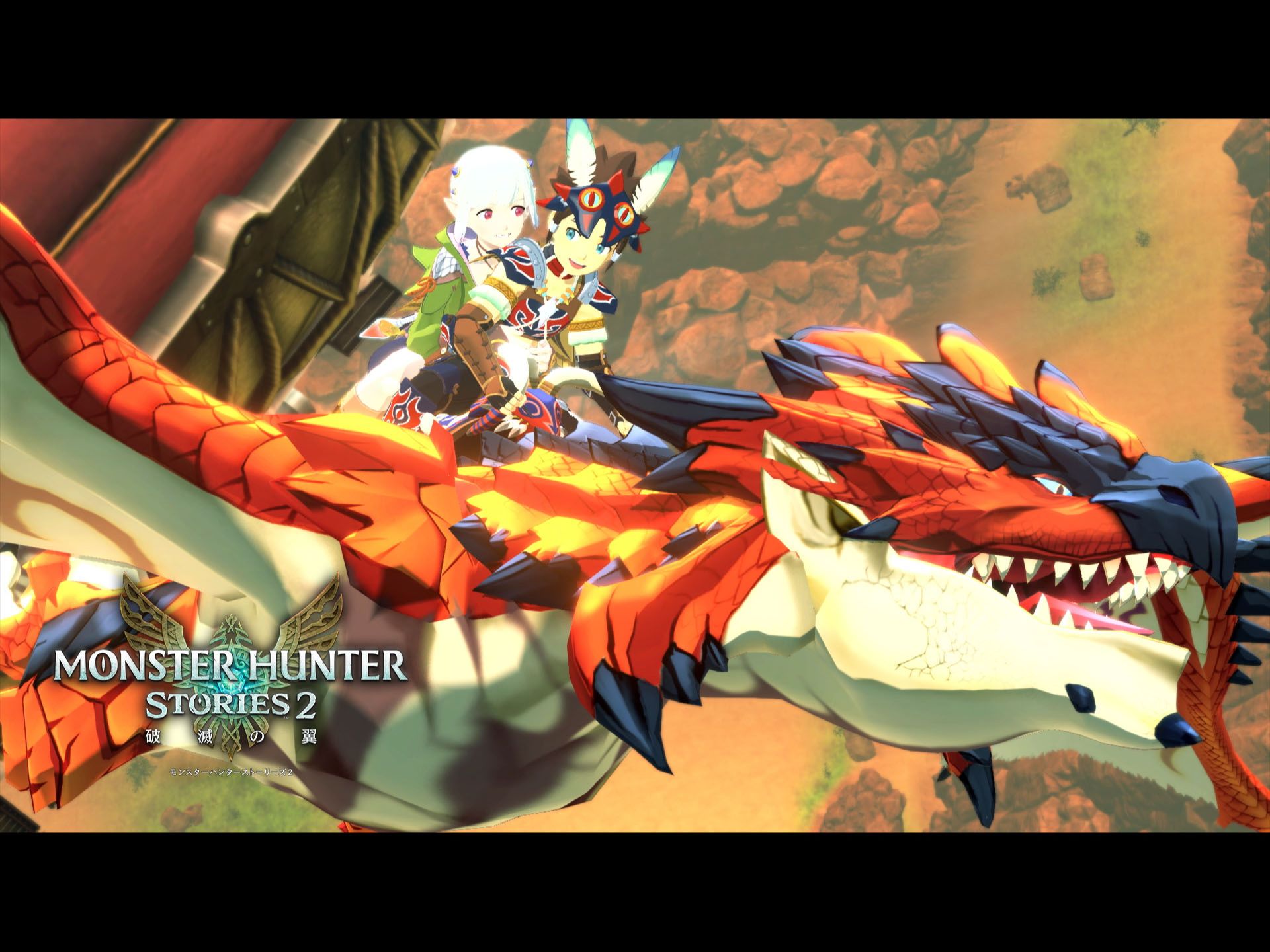 《Monster Hunter Stories 2: 毁灭之翼》将于PlayStation 4登场!哔哩哔哩bilibili