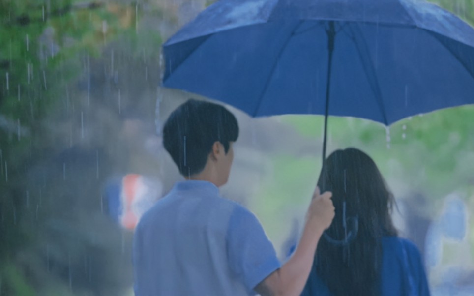 [图]“最美的不是下雨天，是与你一起躲过雨的屋檐” 【韩剧雨天混剪】