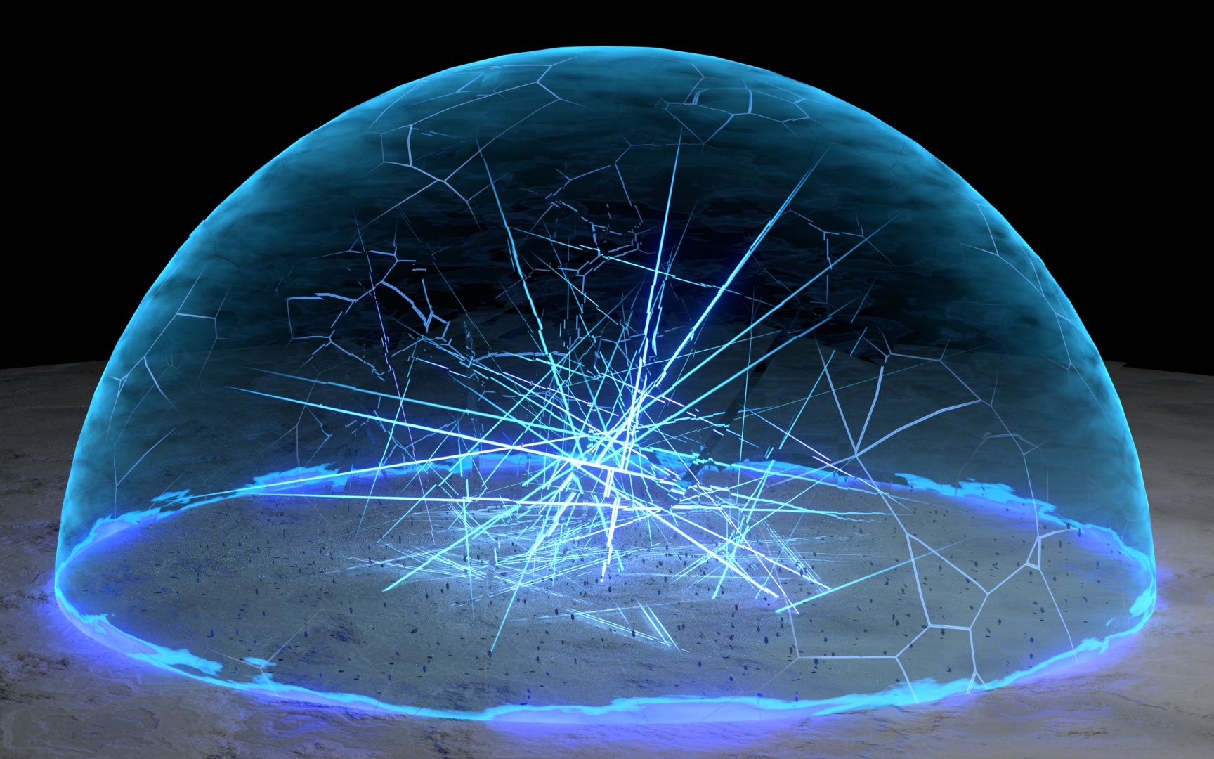 (blender)斩切空间!程序化动态材质制作次元斩-绝