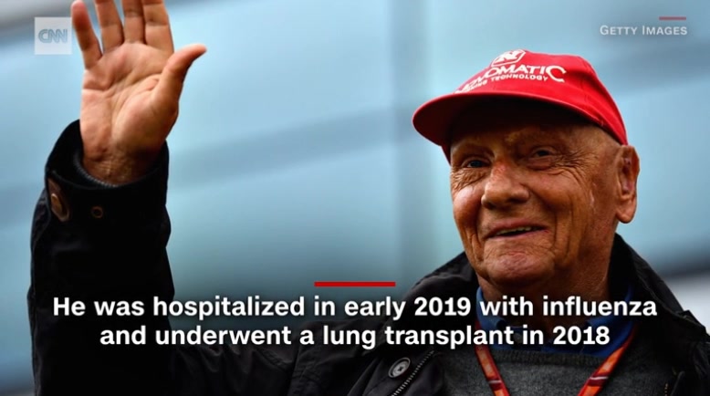 F1 一代传奇车手尼基劳达 Niki Lauda Threetime F1 champ dies aged 70哔哩哔哩bilibili