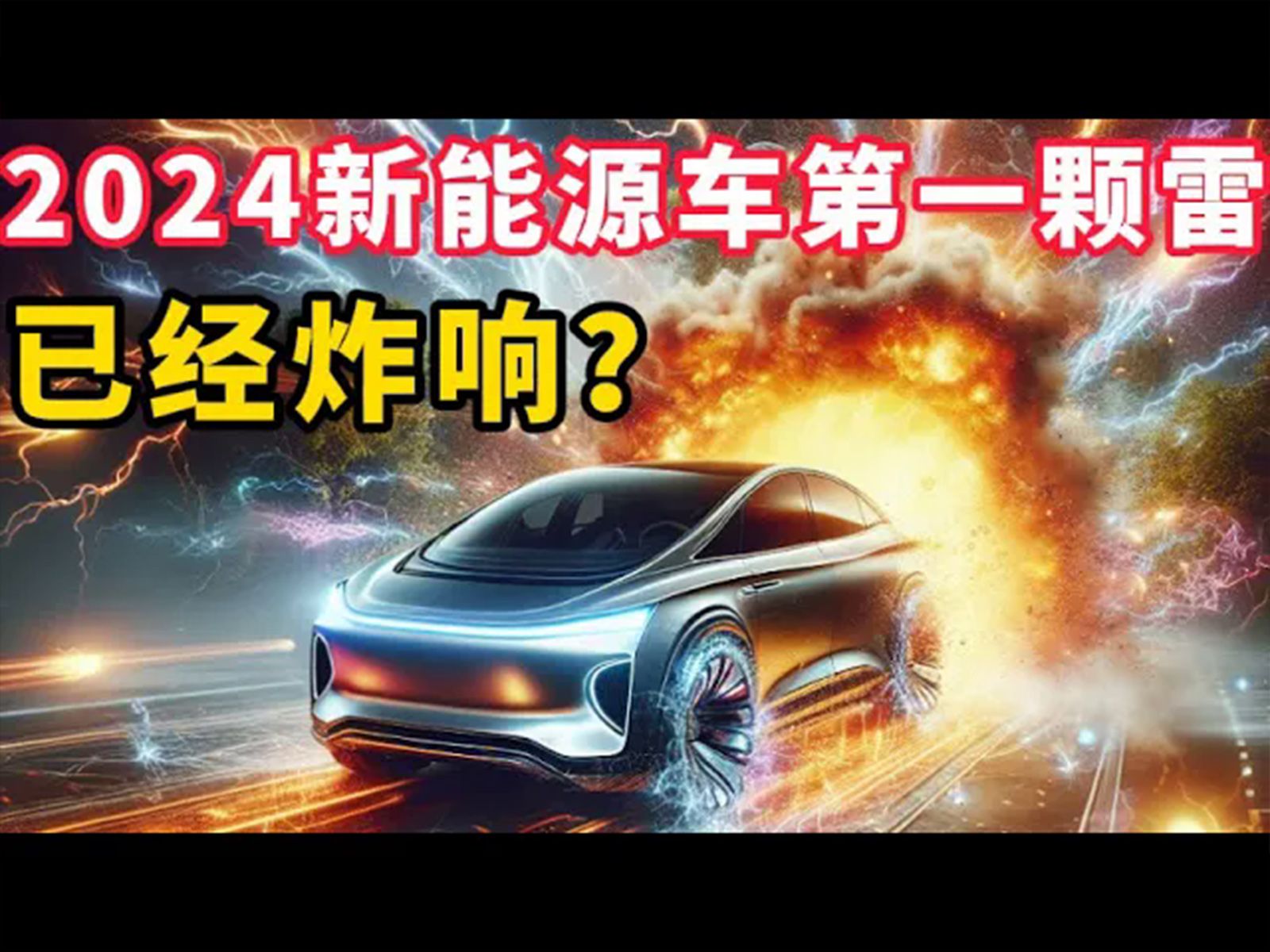 2024年新能源汽车的第一颗雷,已经悄然引爆?哔哩哔哩bilibili