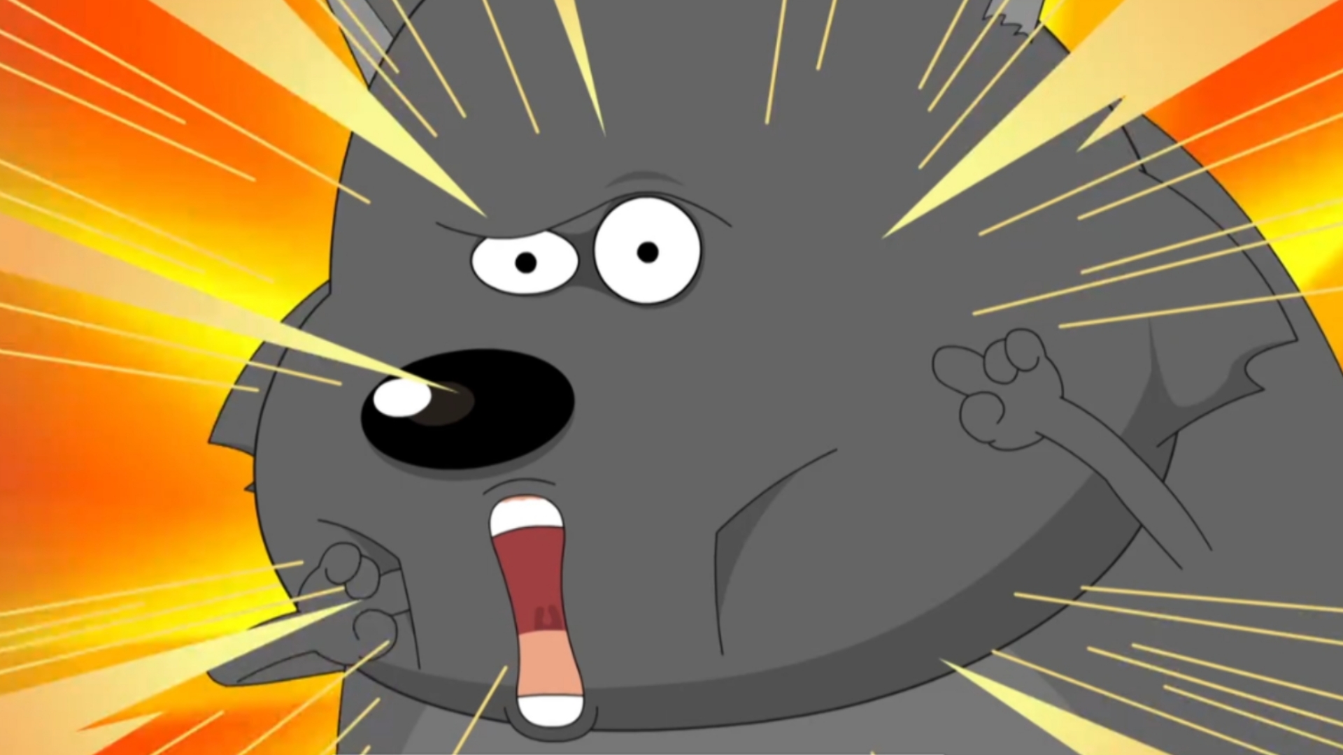 暖羊羊被蹲在草丛里面的灰太狼抓走了,幸好遇上了蕉太狼来狼堡送香蕉