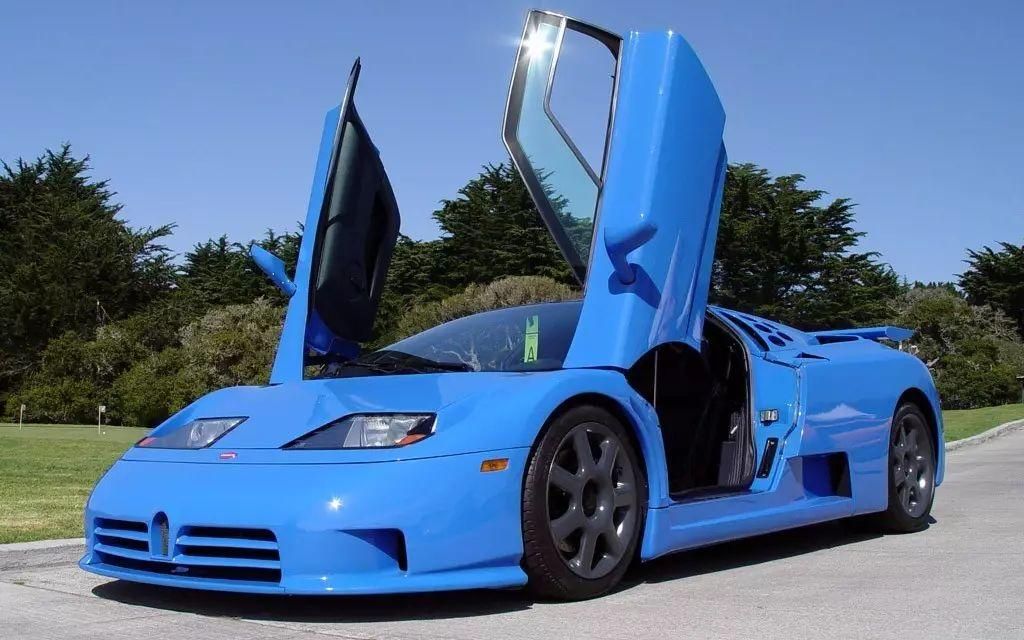 【地平线4】s1三幻神之布加迪eb110 德温特湖畔冲刺_哔哩哔哩_bili