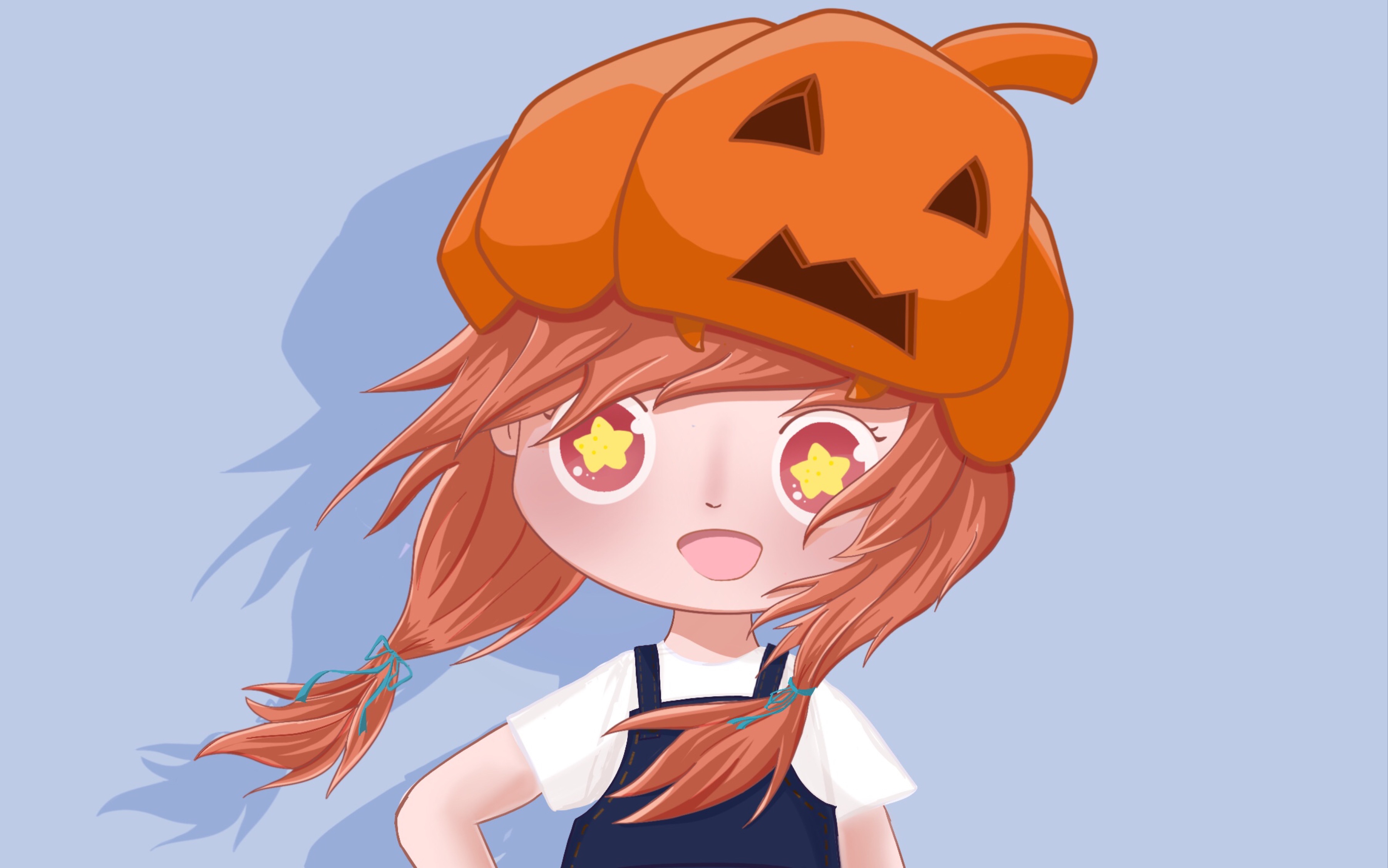 【板绘】【光遇】南瓜头小姐姐_哔哩哔哩 (゜-゜)つロ 干杯~-bilibili