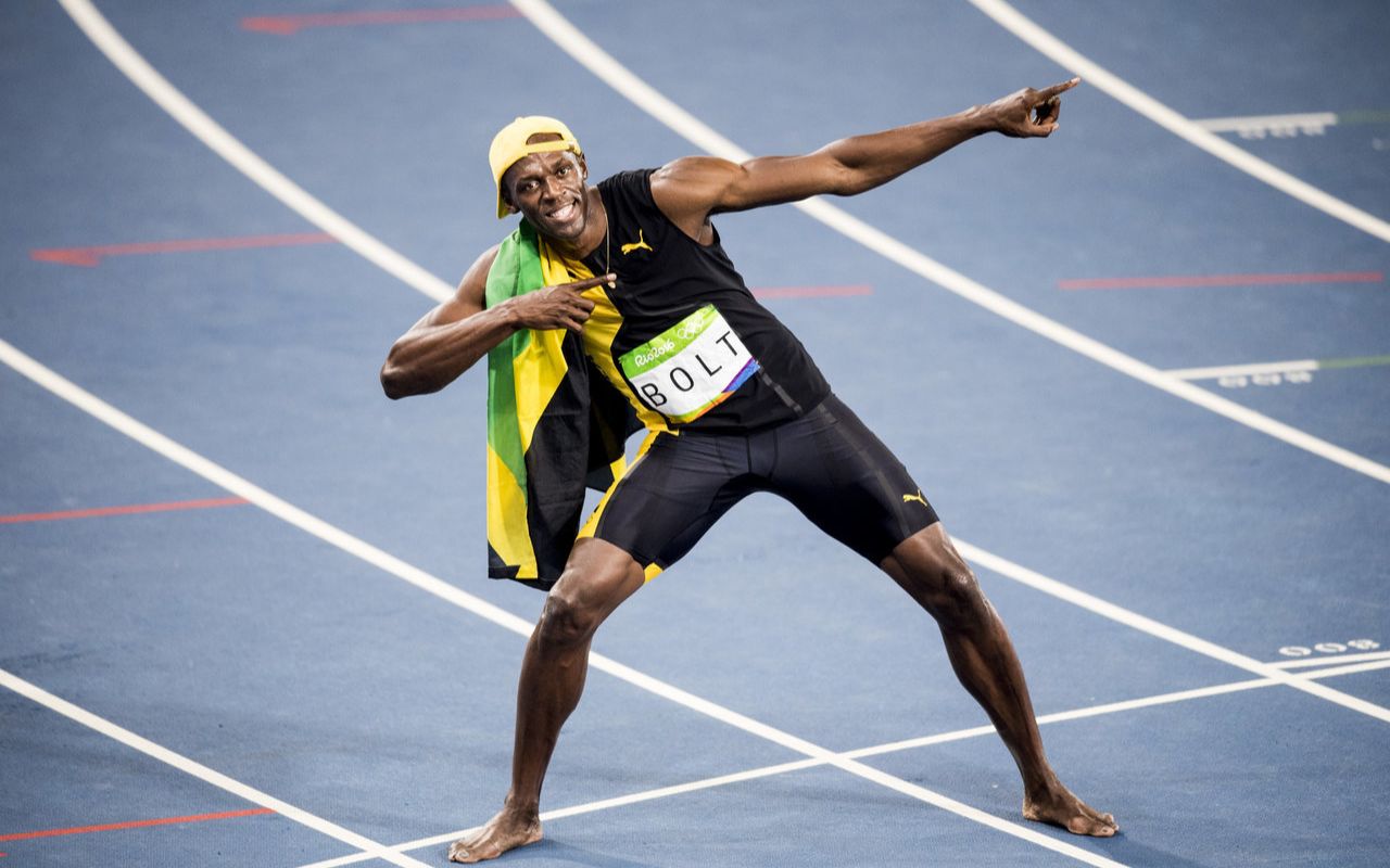 致敬闪电博尔特