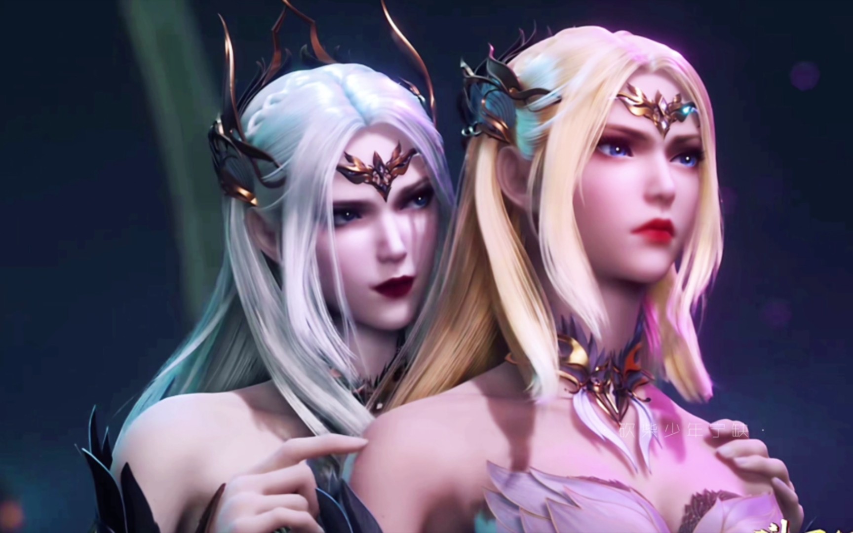 "黑 白 天 使 双 生 花"怎么黑天使还带感些?