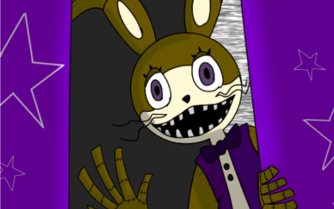 【指绘】glitchtrap 崩坏陷阱