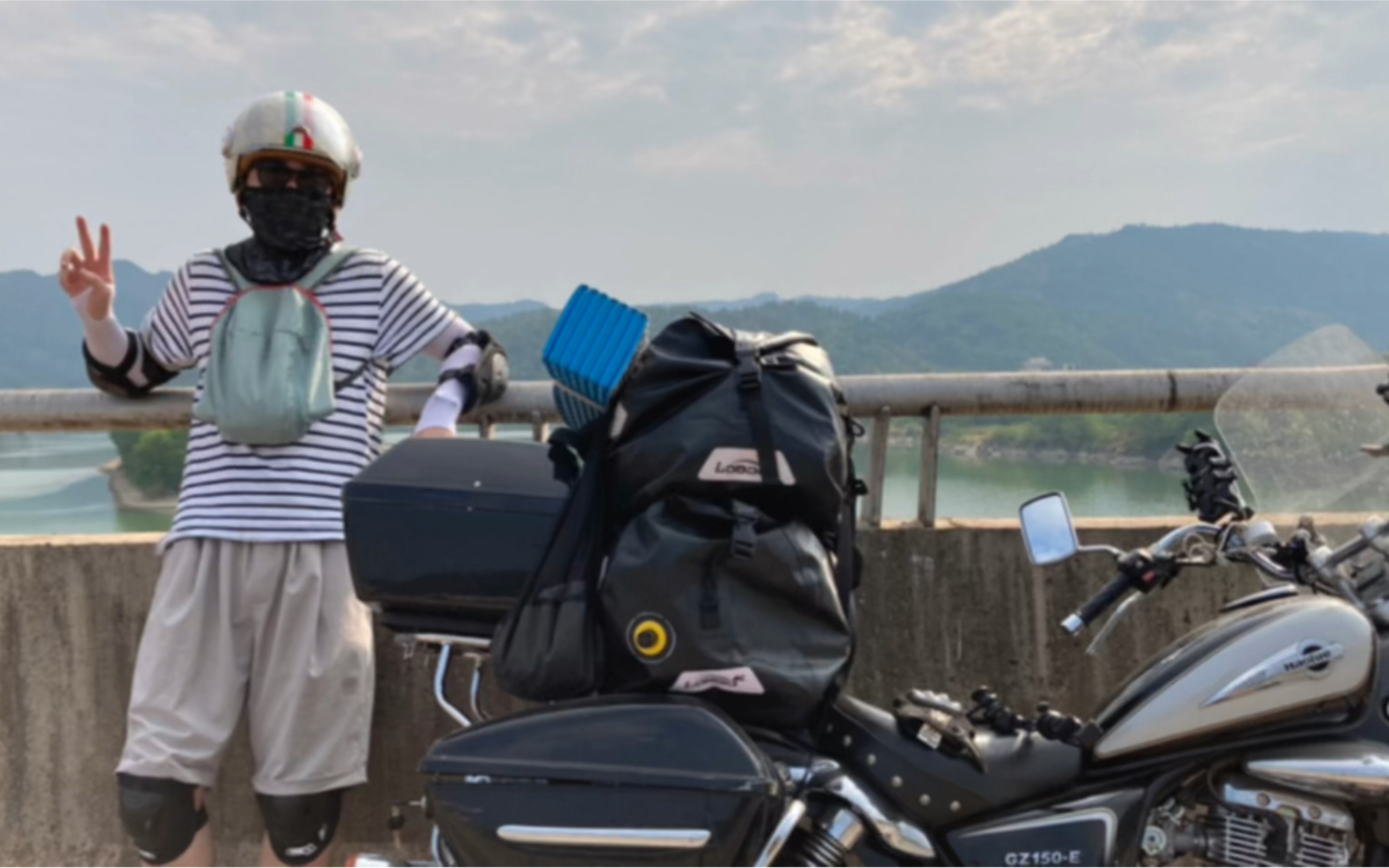 [图]摩旅第一天：大学毕业，22岁的我出发了，骑着小破车一路向西