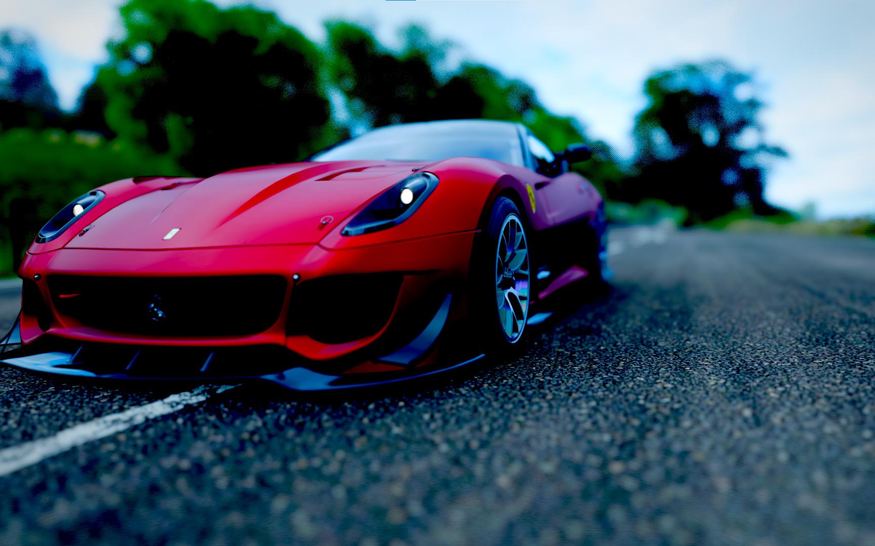 地平线4 法拉利599xxe 环岛6分57秒