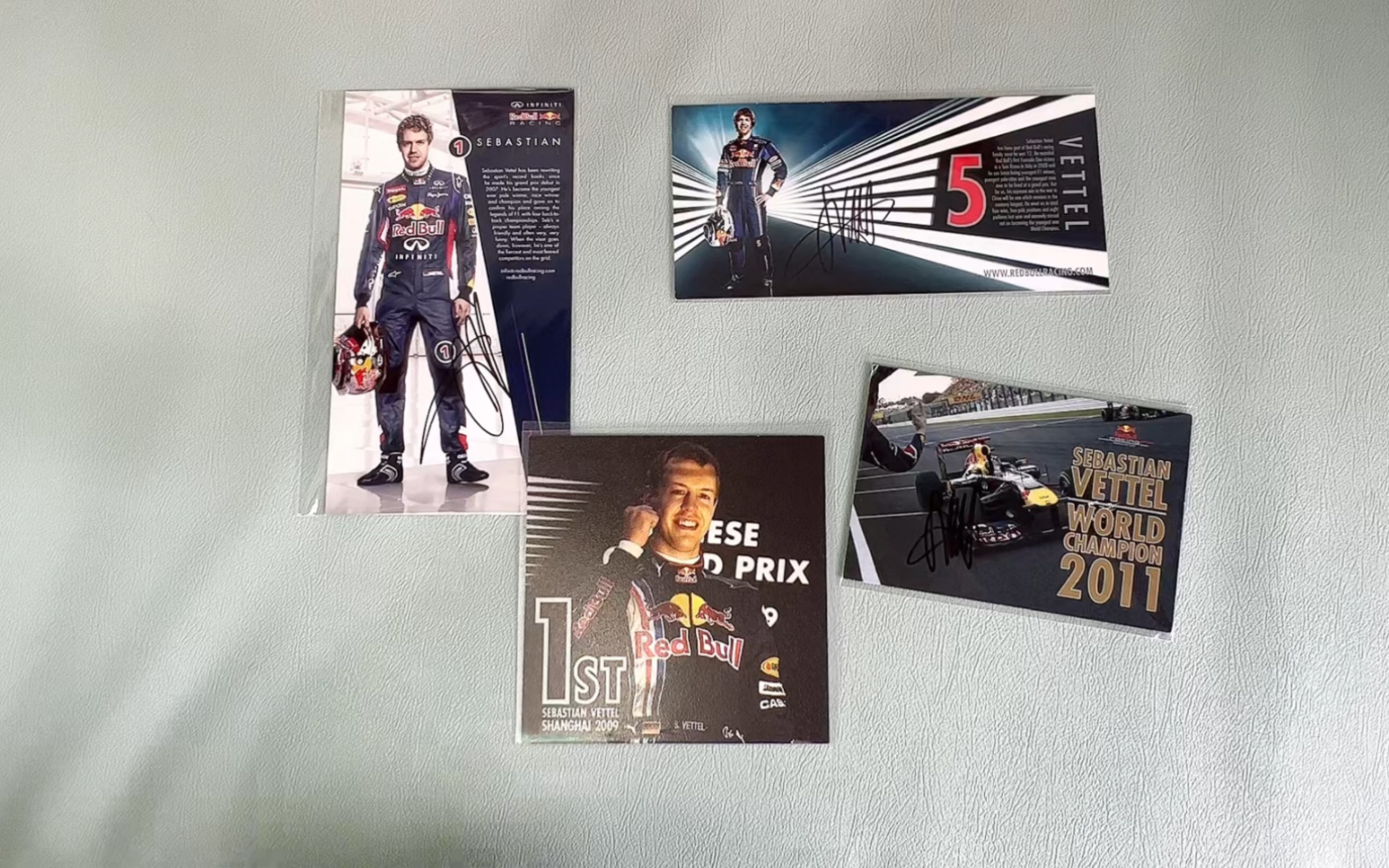 信虫分享!塞巴斯蒂安·维特尔(sebastian vettel)签名卡合集