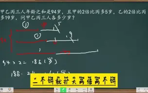 Download Video: 甲给乙10个乙是甲的2倍，乙给甲10个两人相等，问各有几个苹果