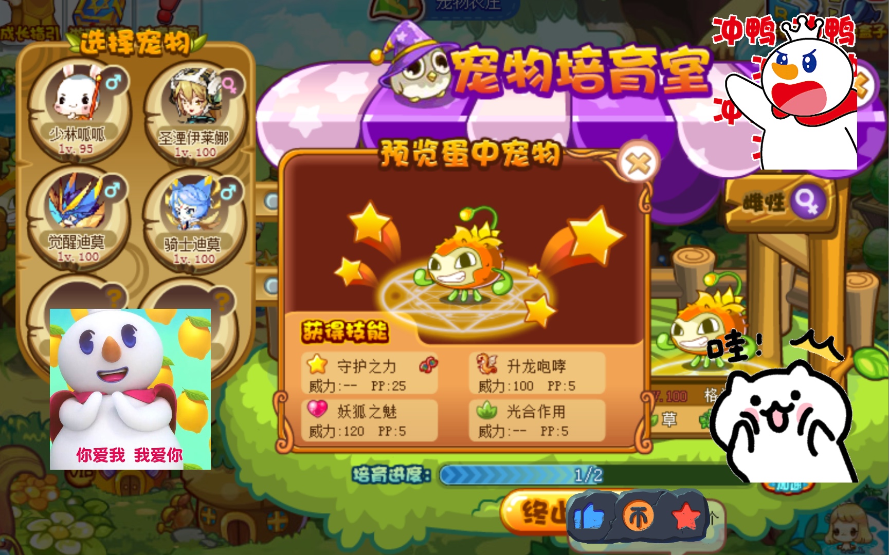 洛克王国星辰塔虫王流萤蝶后无pp泉水必过打法教学