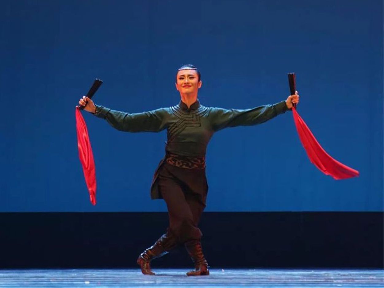 艺考进~~蒙古族《筷子舞组合》