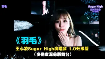 Descargar video: 【王心凌】Sugar High演唱会1.0升级版《羽毛》【多角度混剪版舞台系列】（一首现场舞台可以集齐王心凌飞吻、比心、Wink的神曲）