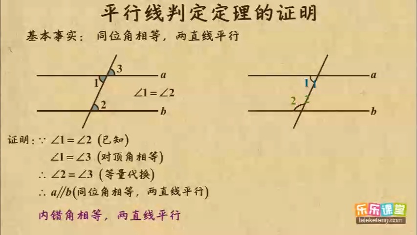 8-7平行线的证明