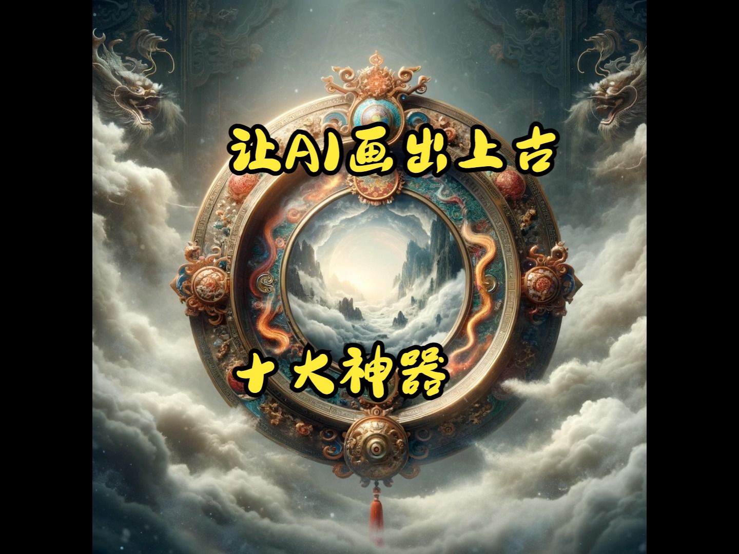 让ai画出上古十大神器