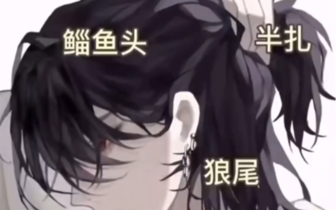 不一定斩男但是一定斩女的半扎狼尾鲻鱼头