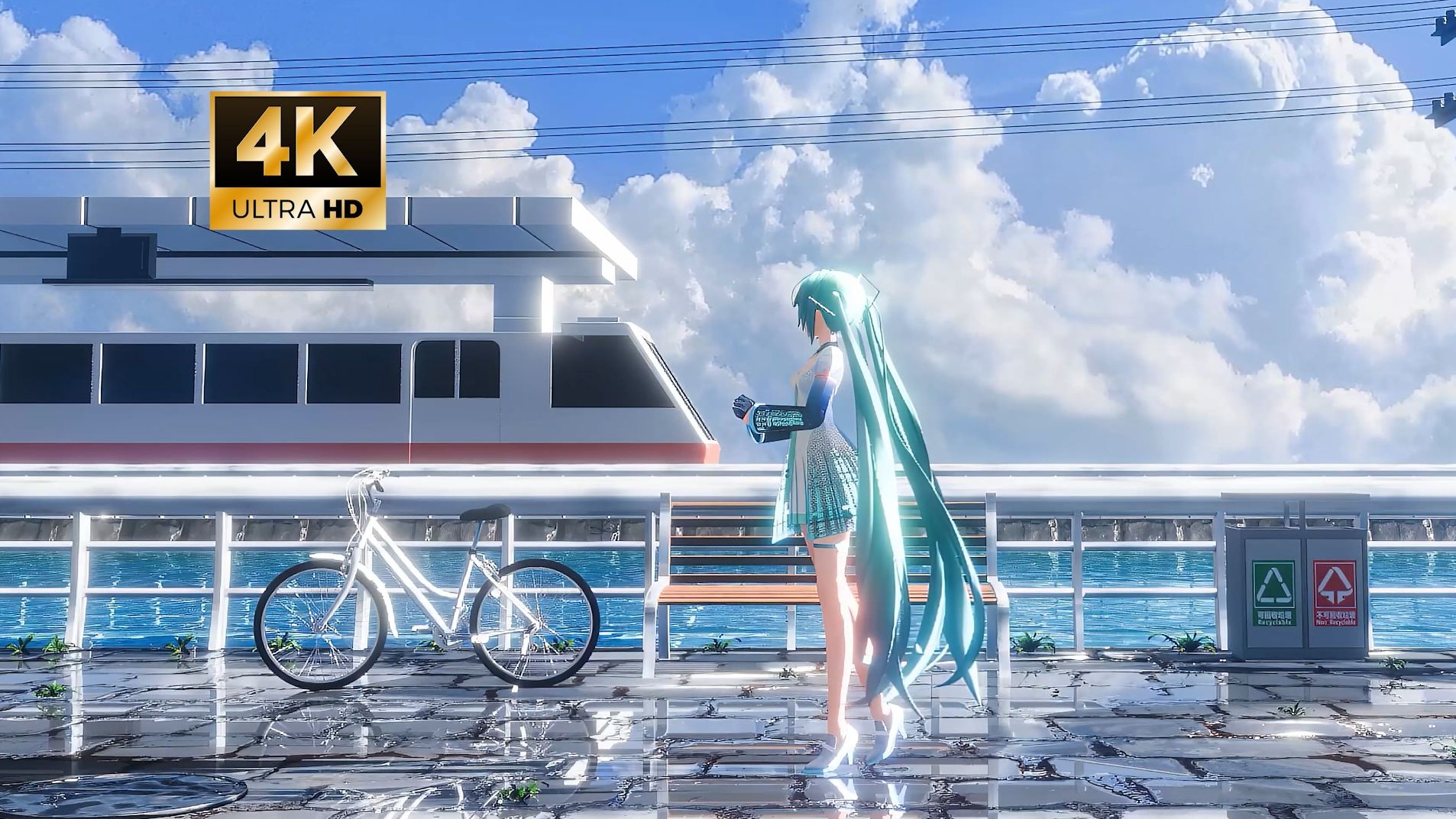 4K】【初音】虚与实」动态壁纸分享-纸片Xx-默认收藏夹-哔哩哔哩视频