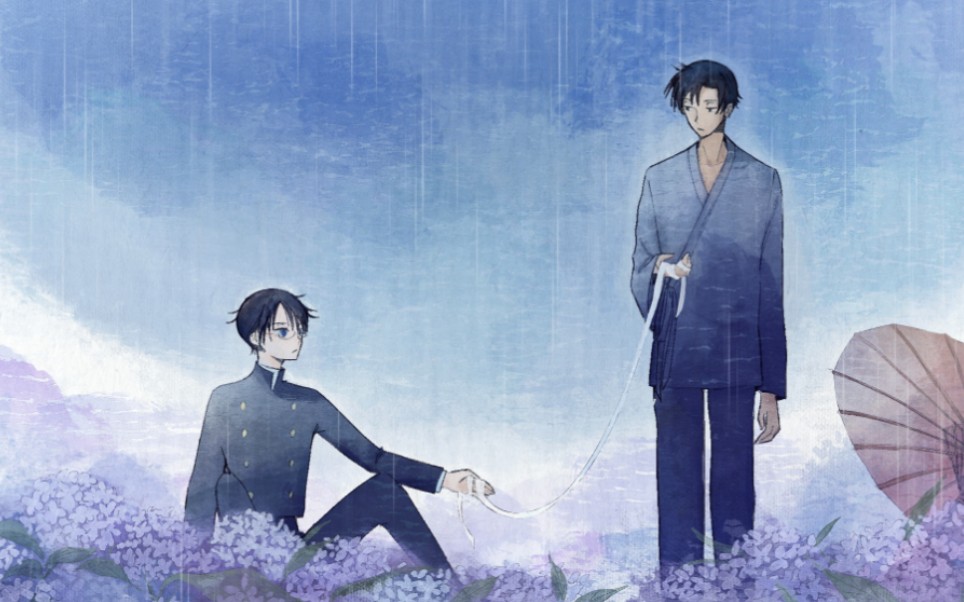 【xxxholic 百四】紫阳花 绘画过程哔哩哔哩bilibili